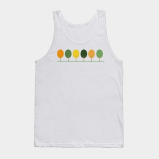 Colorful autumn trees. Tank Top